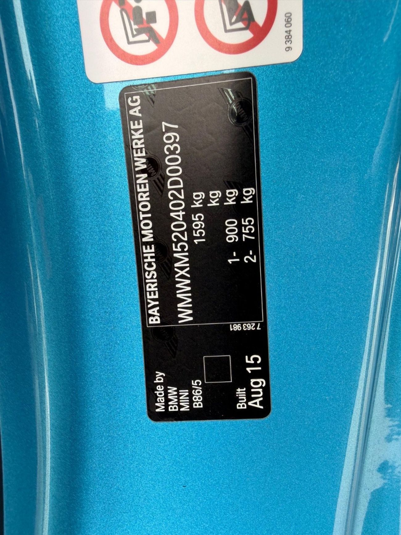 Mini Cooper Export from Australia