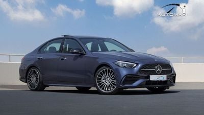 مرسيدس بنز C 200 ( Eid al-Adha Offer ) AMG Premium EQ Boost 1.5L RWD 2026 GCC 0Km With 2 Years Unlimited Mileage Warr