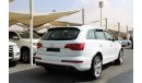 Audi Q7 ACCIDENTS FREE - GCC - FULL OPTION - CAR IS IN PERFECT CONDITION INSIDE OUT