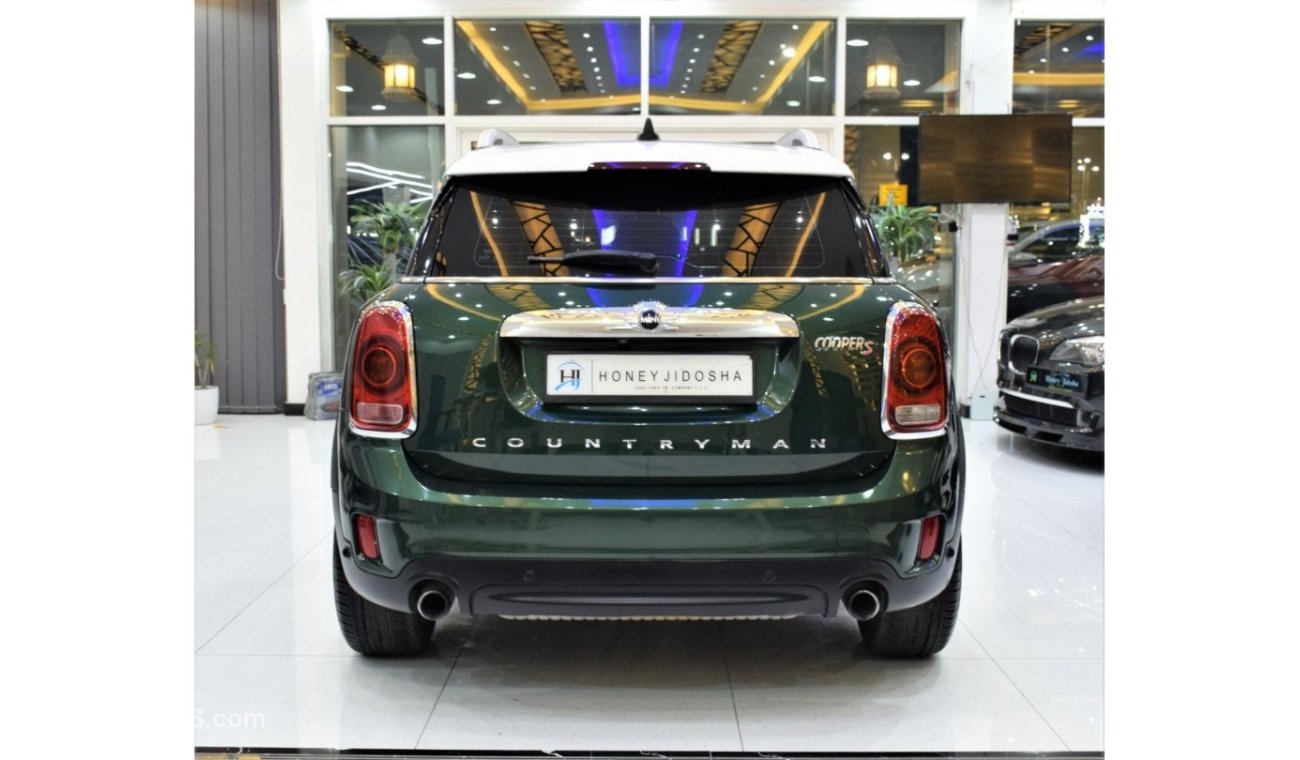 Mini Cooper S Countryman EXCELLENT DEAL for our Mini Countryman Cooper S All4 ( 2018 Model! ) in Green Color! GCC Specs