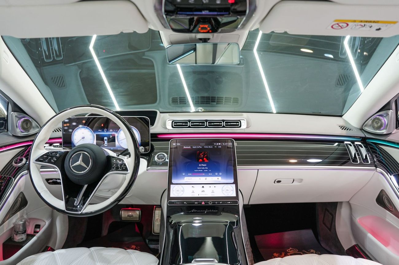 Mercedes Benz S 680 Maybach Two-Tone, Manufaktur Exclusive Interior, Executive Rear Seat Pack Plus, Dealer Warr + Serv!!