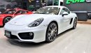 Porsche Cayman Std PORSCHE CAYMAN 2016 GCC IN VERY GOOD CONDITION FOR 155K AED