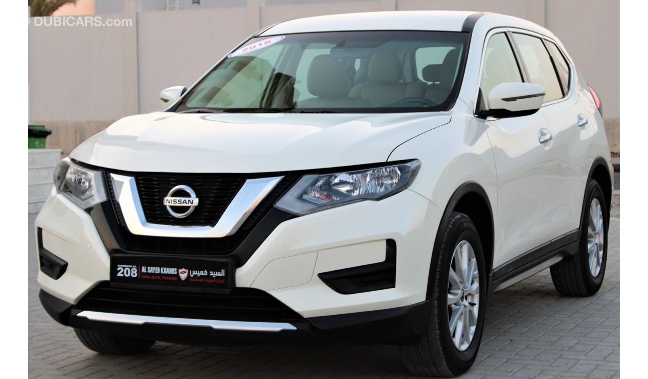 Nissan X-Trail Nissan X-Trail 2018 GCC No. 2 without accidents, very clean from inside and outside