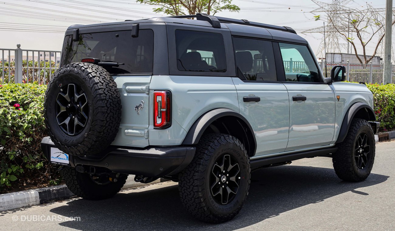 Ford Bronco Badlands Lux Ecoboost 2021 , GCC , 0Km , W/3 Yrs or 60K Km WNTY & 3 Yrs or 60K Km SRVC @Offroad Zone