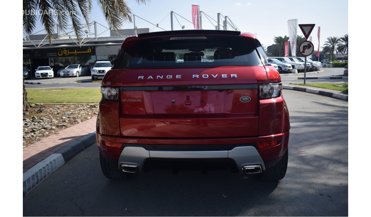 Land Rover Range Rover Evoque 2015 DYNAMIC AL TAYER WARRANTY