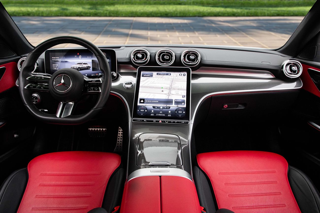 مرسيدس بنز C 200 C200 AMG | 3,193 P.M | 0% Downpayment | Mercedes Warranty! | Ramadan Offer!