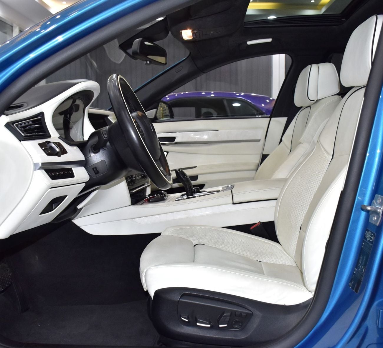 BMW 750Li INDIVIDUAL EXCELLENT DEAL for our BMW 750Li - ALPINA KIT ( 2014 Model ) in Blue Color GCC Specs