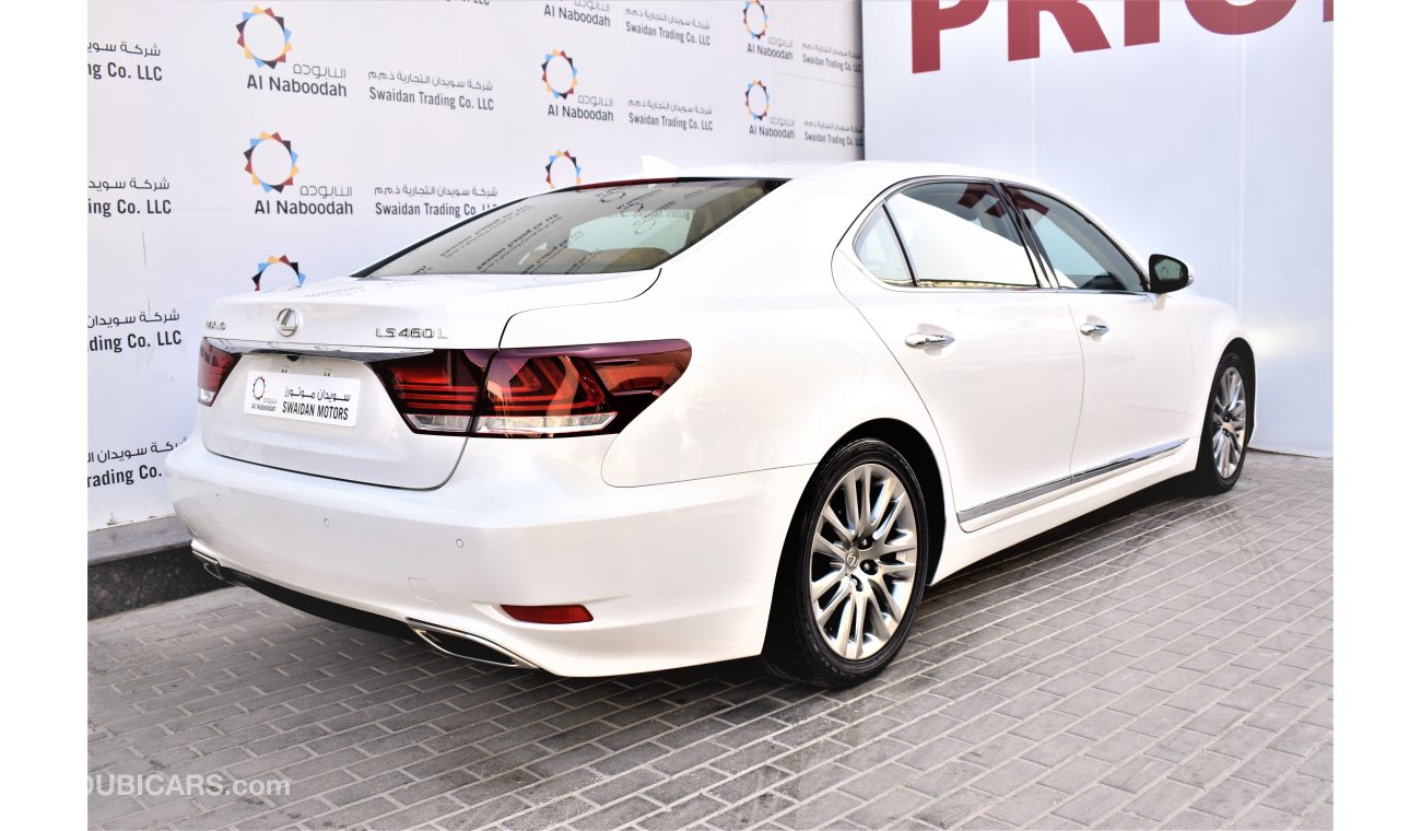 لكزس LS 460 LS 460 PLATINUM 4.6 LWB V8 2017 GCC AGENCY WARRANTY