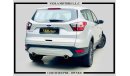 Ford Escape 5 YEARS DEALER WARRANTY / 2019 / GCC / LEATHER SEATS + ALLOY WHEELS + NAVIGATION + CAMERA / 1,174DHS