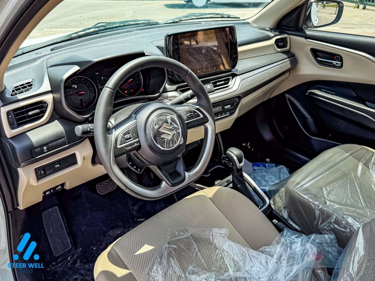 سوزوكي دزاير 2026 GLX 1.2-litre 4-cylinder petrol engine - 5 Speed AT - 9 inch Touchscreen - EXPORT