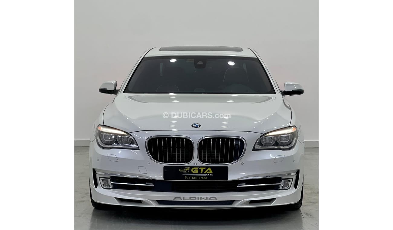 BMW 750Li 2014 BMW 750 V8 Individual Alpina B7, Full Service History, Original Alpina Kit, Low Kms, GCC Specs
