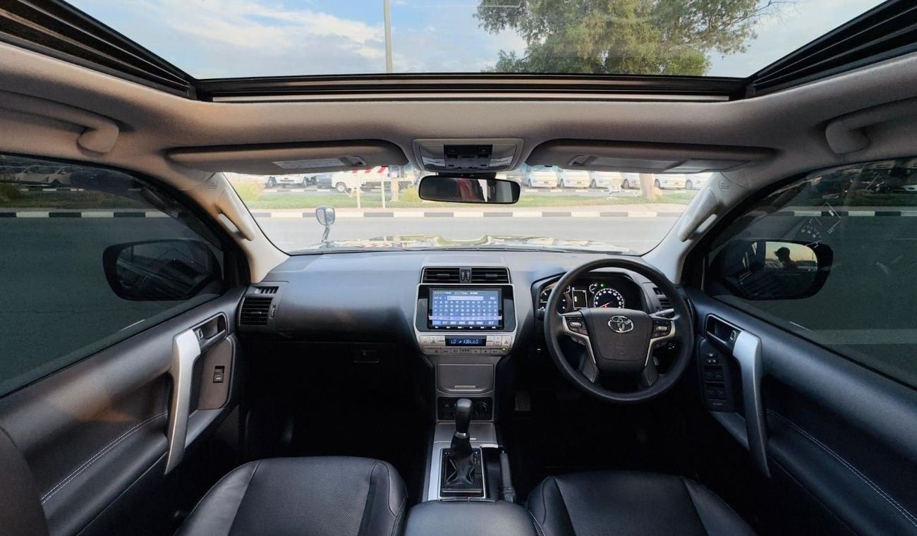 تويوتا برادو [QISJ IN DUBAI] | RHD | SUNROOF | 2019 | 2.8L DIESEL ENGINE | Leather Electric Seats 7