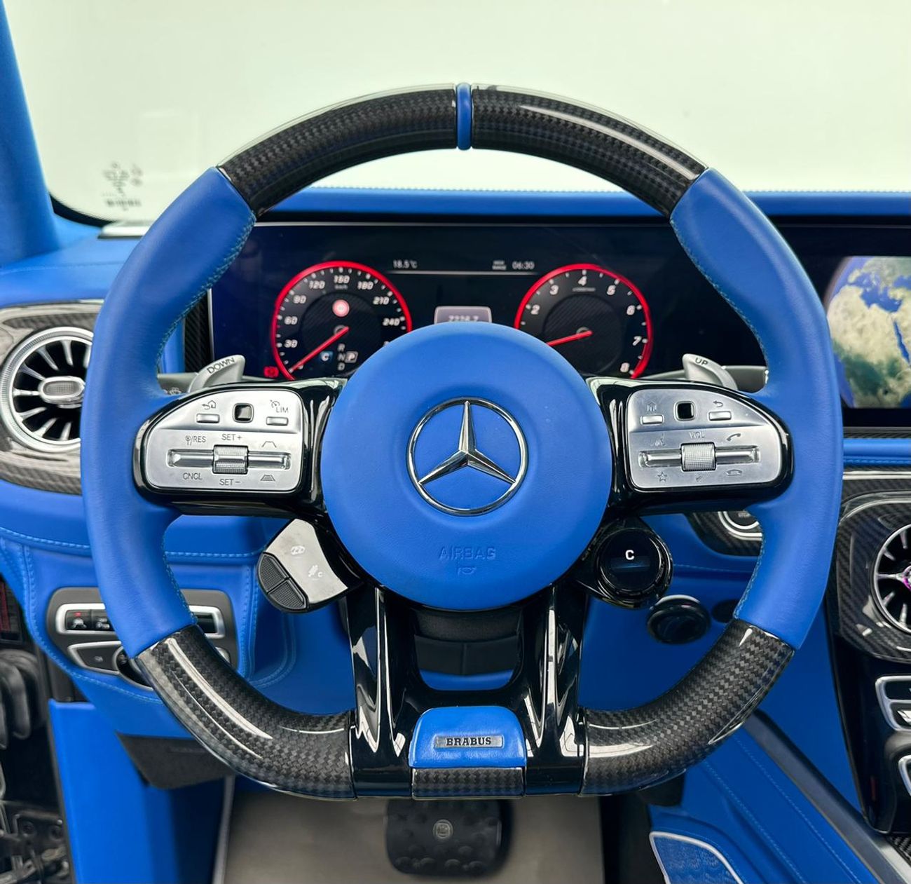 Mercedes-Benz G 63 AMG Std 4.0L 2020 Mercedes-Benz G63 AMG, Brabus Kit, 1 Year Unlimited KM Warranty, Full Service History