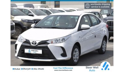 Toyota Yaris 1.5 E PETROL A/T FABRIC SEATS SEDAN WITH GCC SPECS EXPORT ONLY