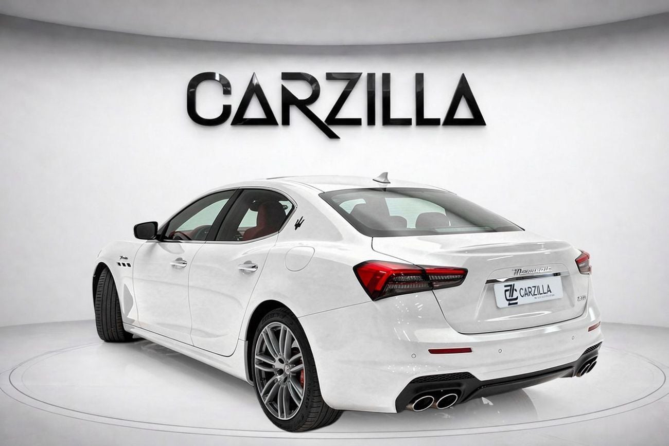Maserati Ghibli Modena 3.0L l AED 3,133 P.M. l 0% Downpayment l Modena l 1 Year Warranty