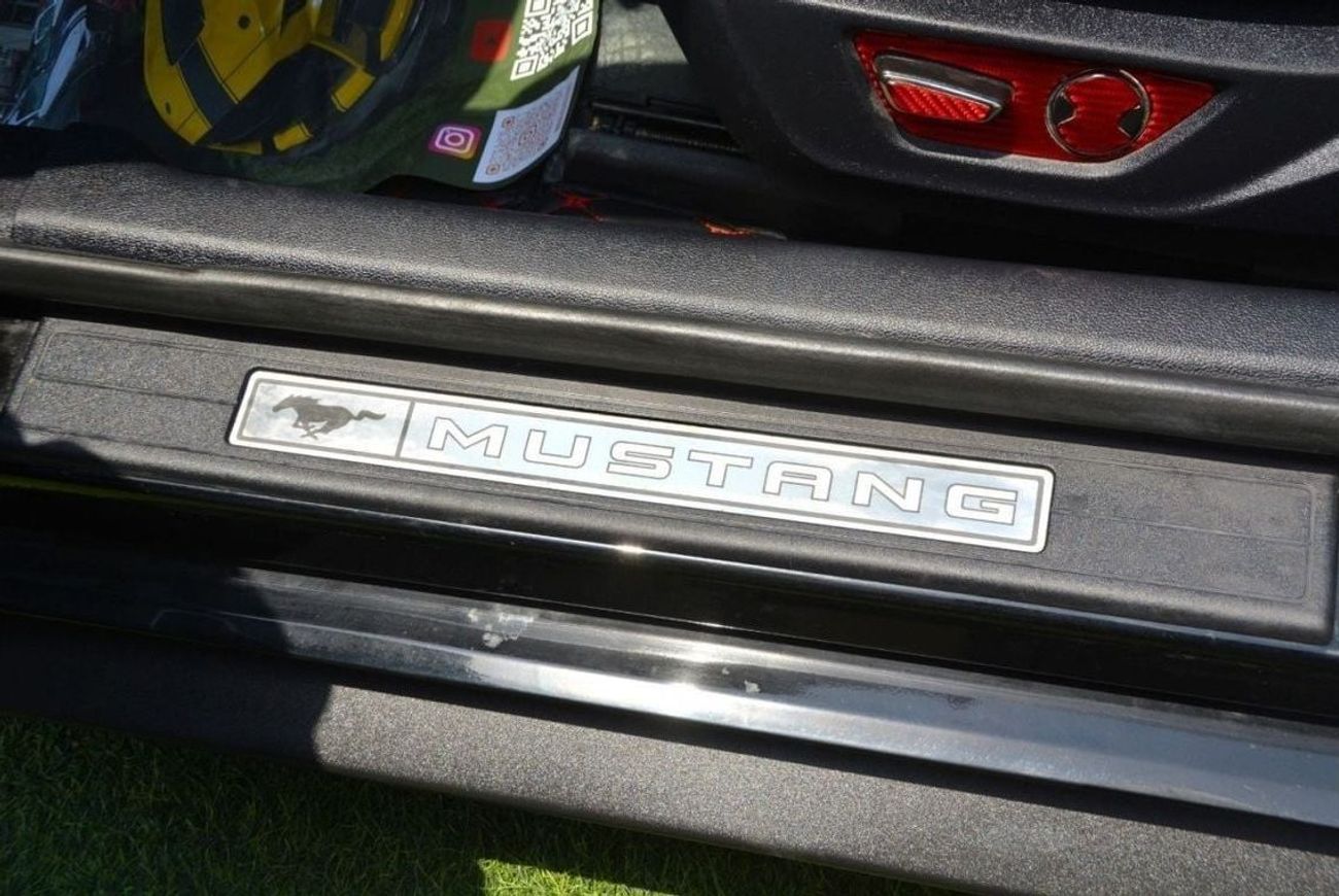 فورد موستانج ايكوبوست بريميوم خذها وكم متميز //تعديل خاص//برفورمنس--كاملة المواصفات //عداد ديجيتال //ستيرنج كاربو