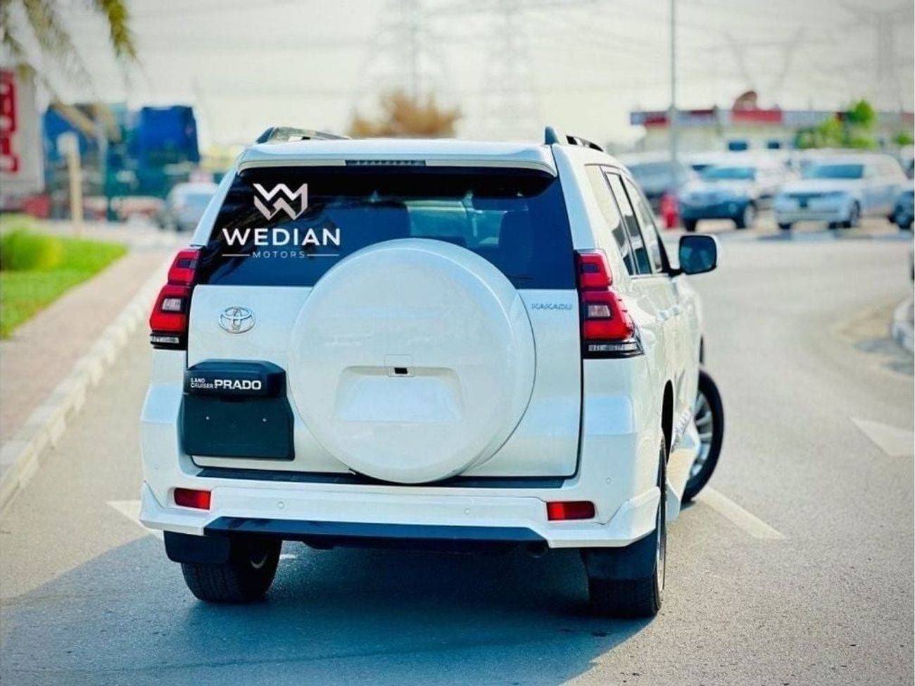 Toyota Prado 2018 Kakadu RHD Diesel Engine Full Option Very Clean Title