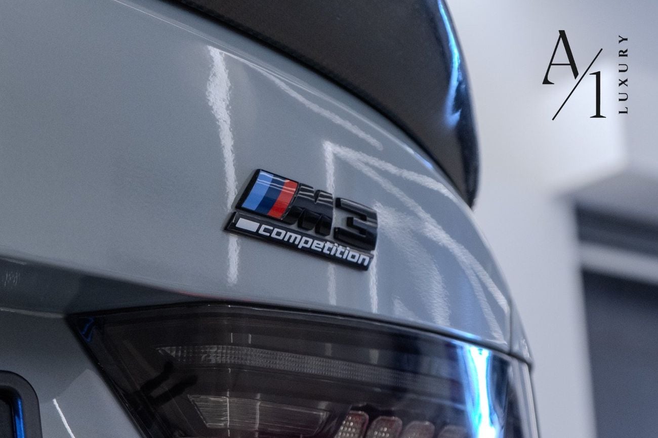 بي أم دبليو M3 COMPETITION 2022, Carbon Package, Excellent Condition, American Spec