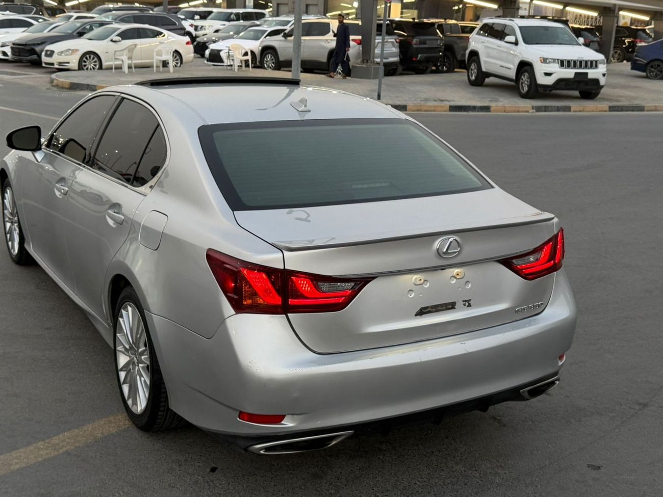 لكزس GS 350 F-Sport 3.5L فل اوبشن بفتحة سقف