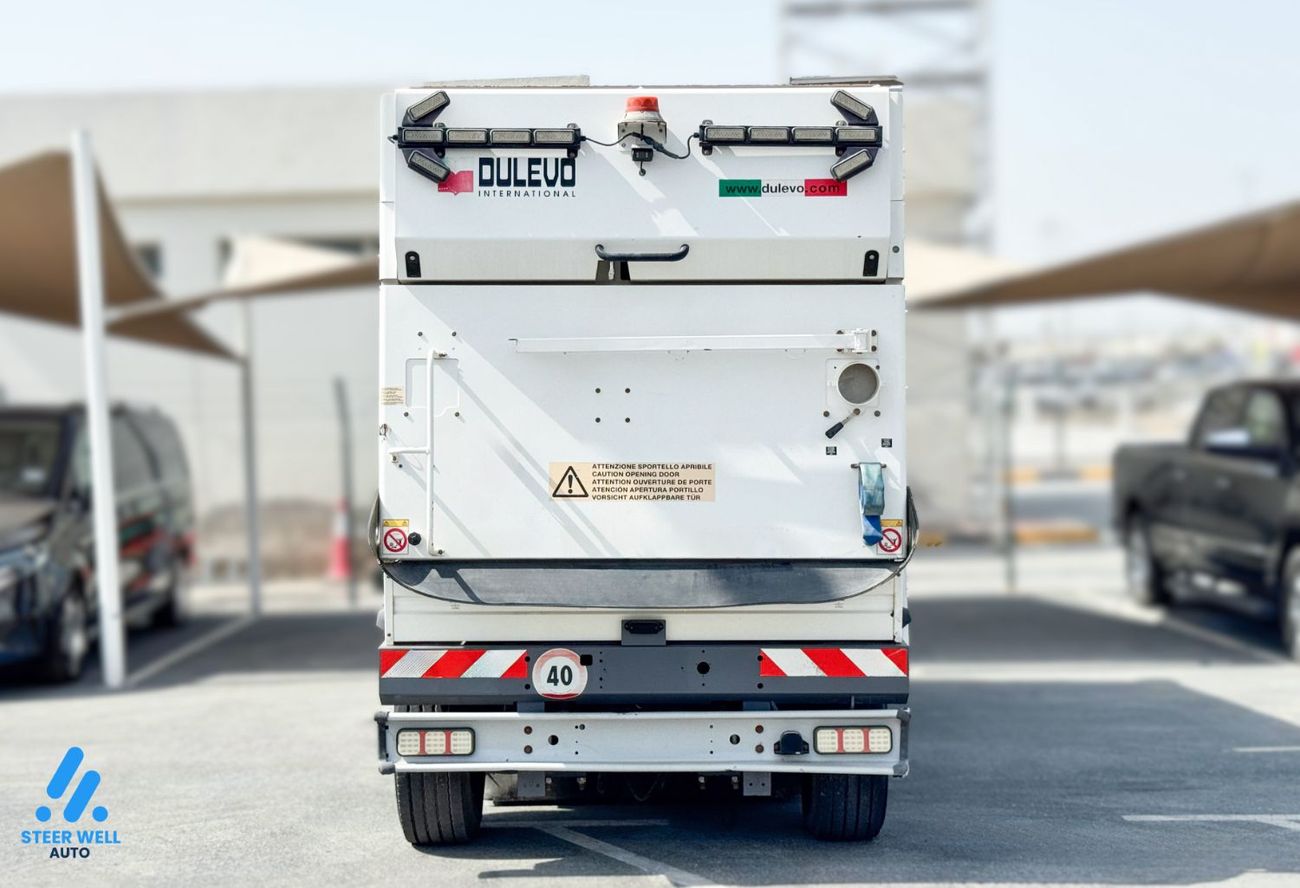 Dulevo Sweeper 600 EU4 Mechanical Sweeper – 6000L Hopper, Dual Side Brushes, Water Sprinkling System – Made in Italy