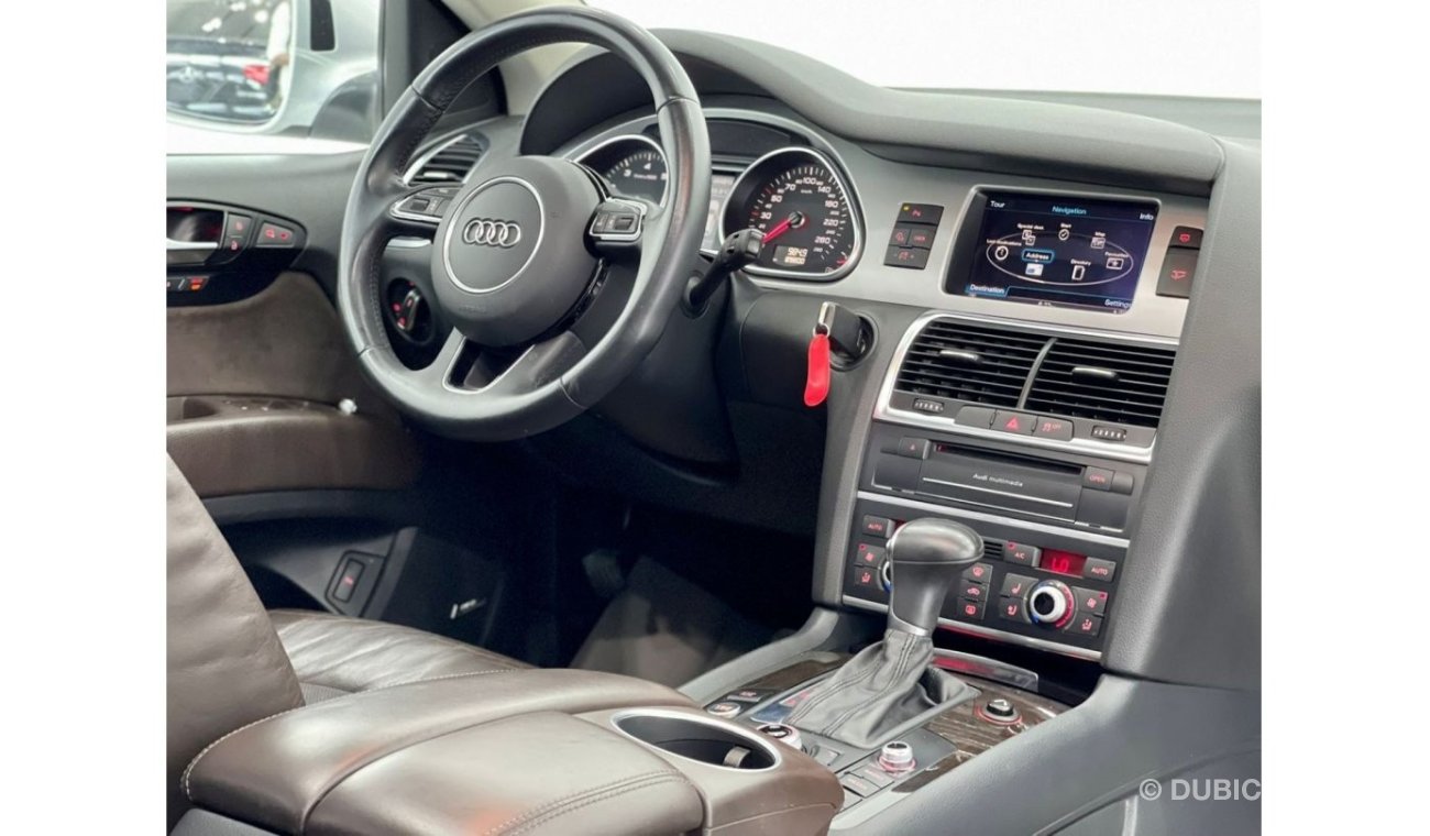 Audi Q7 2015 Audi Q7 S-Line, Full Audi History, Warranty, Low Kms, GCC