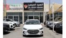 Hyundai Elantra GL High ACCIDENTS FREE - GCC - SUNROOF - ENGINE 1600 CC - PERFECT CONDITION INSIDE OUT