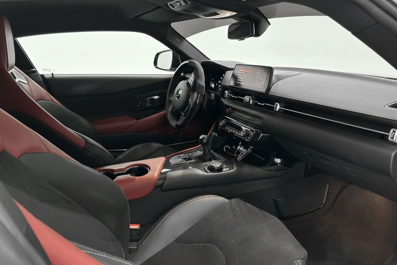 Toyota Supra GR 3.0L M/T AED 4,191 / Monthly l 0% Downpayment l Toyota Supra GR 3.0 Manual l Al-Futtaim Warranty