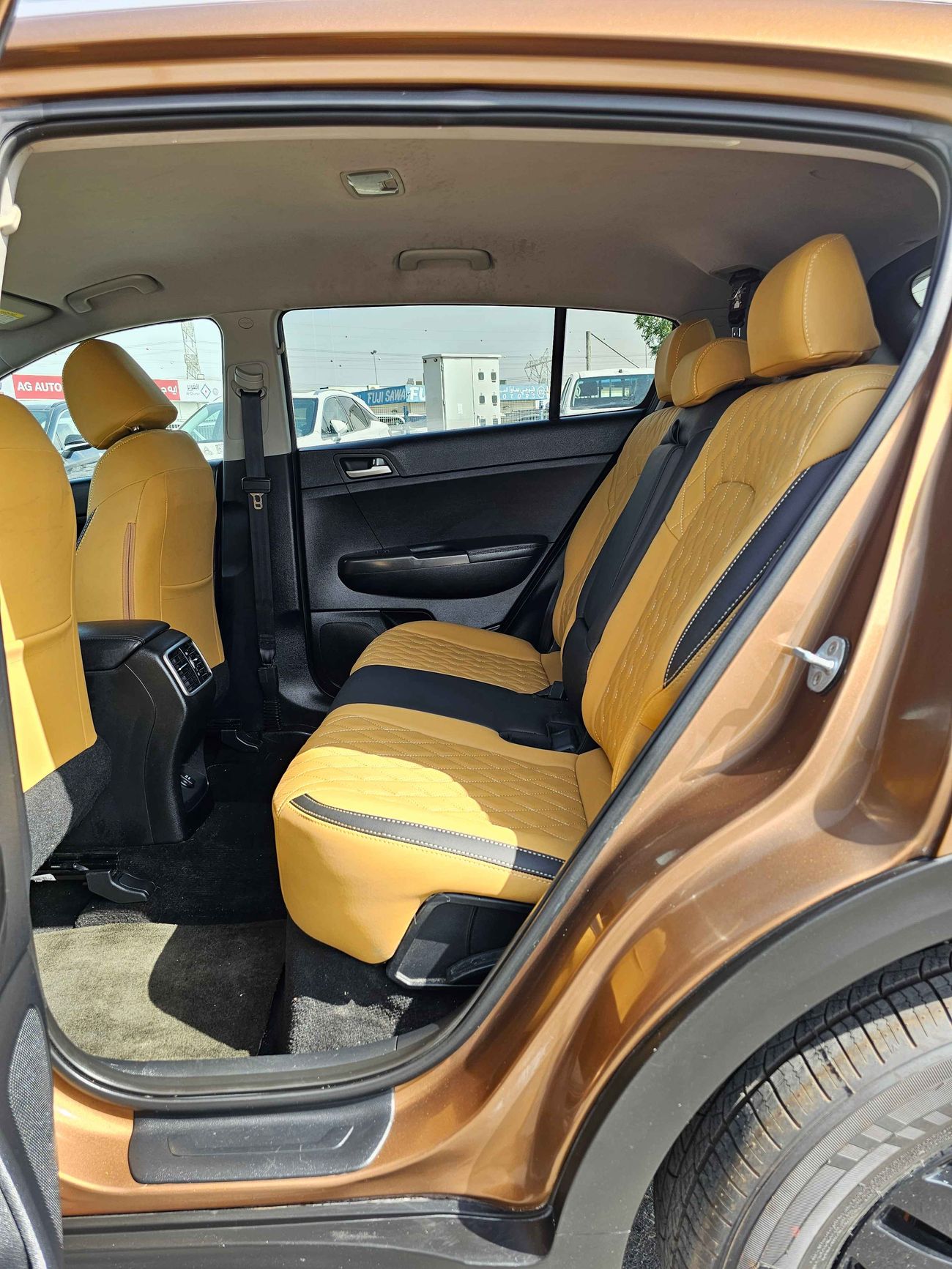 كيا سبورتيج LX // 634 AED Monthly // LEATHER // ORG AIRBAG (LOT # 48123)