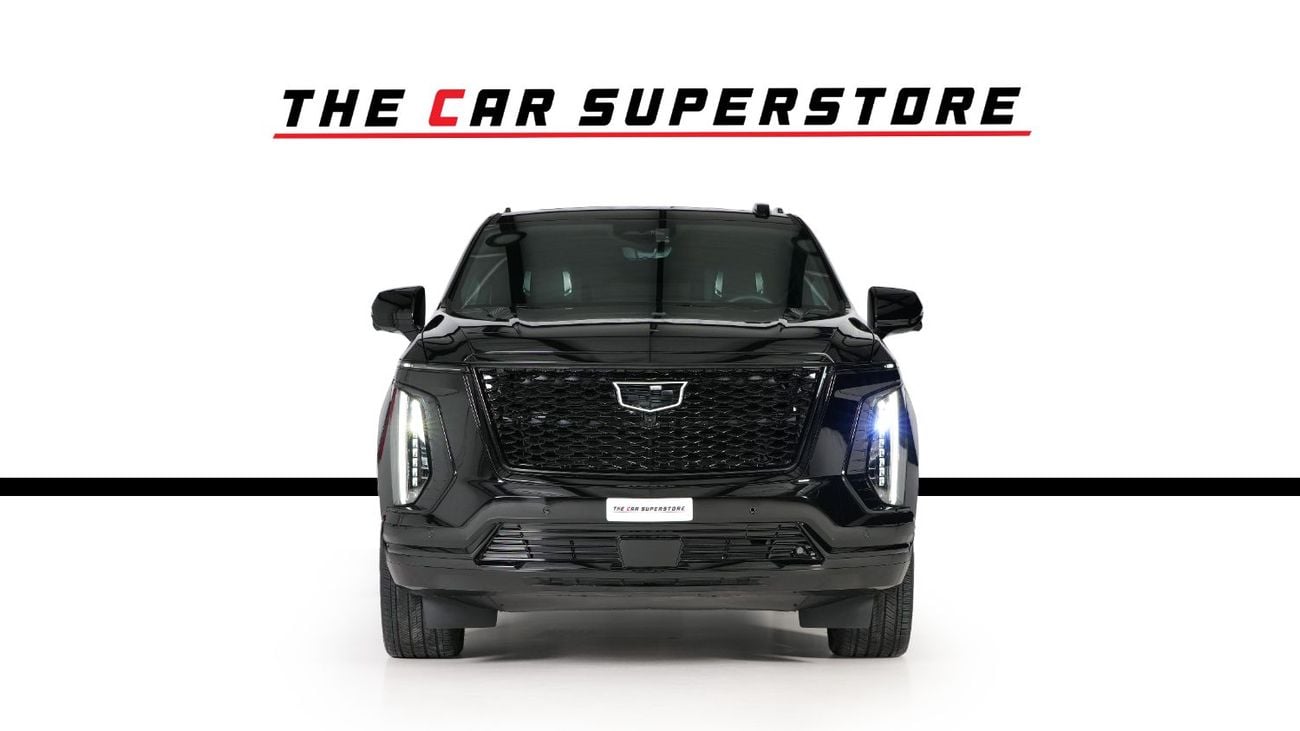 Cadillac Escalade  ESV- GCC- new shape-low mileage- Agency warranty and service