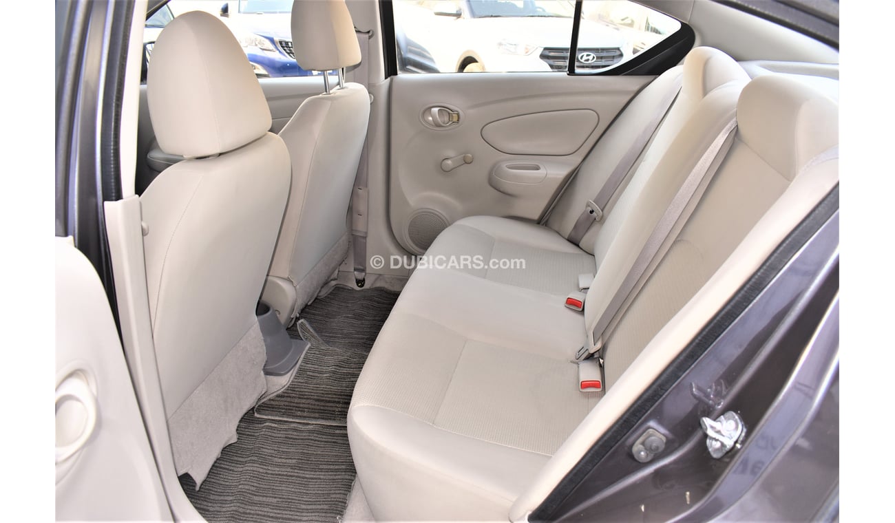 Nissan Sunny 1.5L SV 2018 GCC SPECS WITH REAR PARKING SENSOR