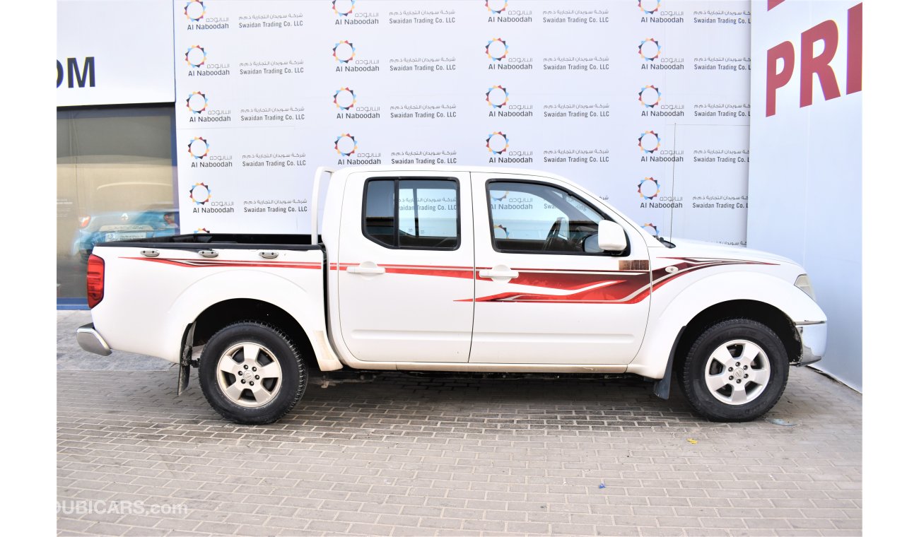 نيسان نافارا 2.5L SE DOUBLE CABIN AUTO 2016 GCC DEALER WARRANTY