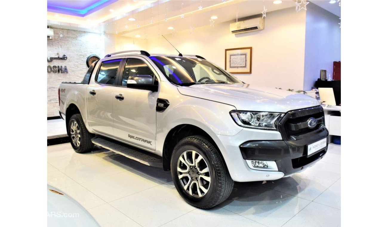 فورد رانجر AMAZING Ford Ranger WildTrak 4x4 2016 Model!! Silver Color! GCC Specs