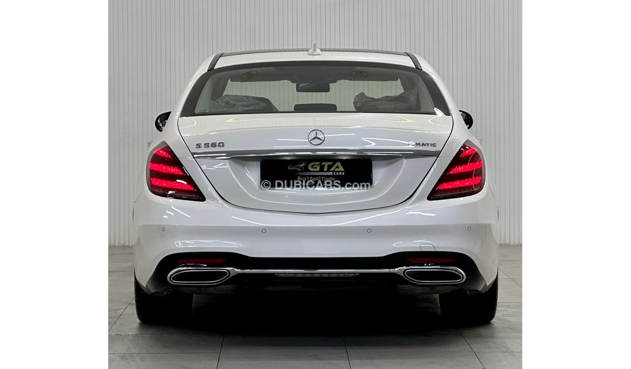 مرسيدس بنز S 560 اكسكلوسيف نسخة 2018 Mercedes Benz S560 4Matic, February 2024 Mercedes Warranty, Full Mercedes Servic