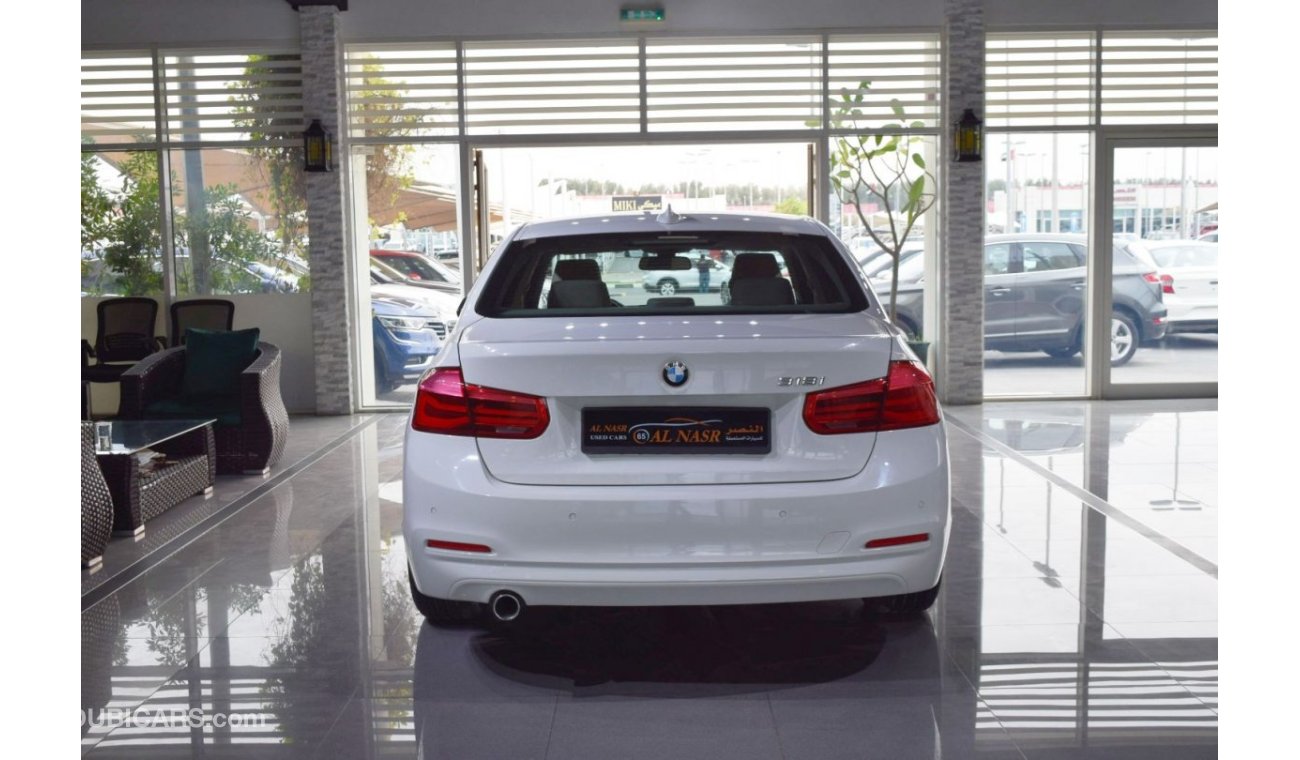 BMW 318i 100% Not Flooded | Exclusive Only 73,000 Kms | GCC Specs | 1.5L | Single Owner | Excellent Condition