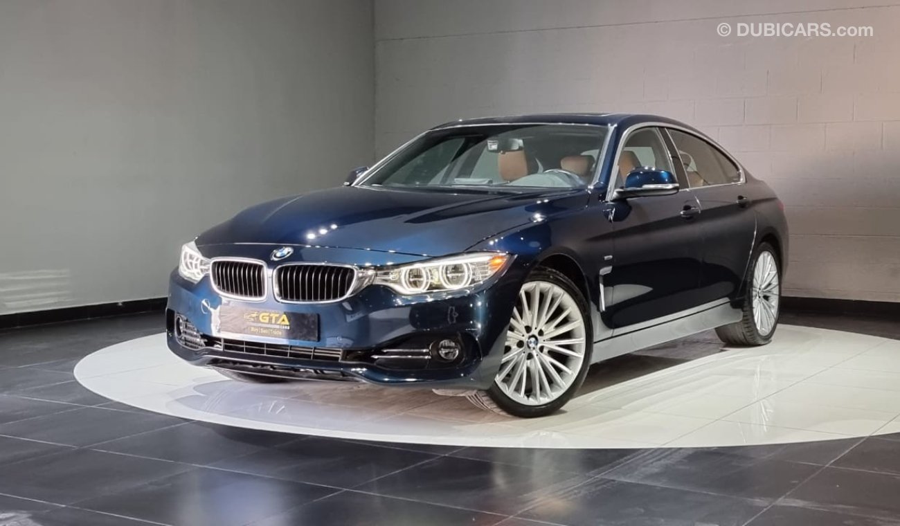 بي أم دبليو 420 2015 BMW 420I Gran Coupe, Luxury Line, Service History, Warranty, GCC