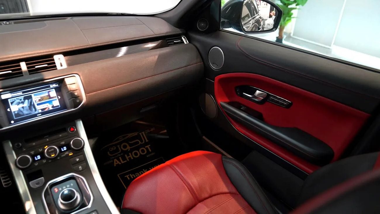 لاند روفر رانج روفر إيفوك SPECIAL || TOP RANGE || GCC || ACCIDENTS FREE || UNIQUE || RED INTERIOR