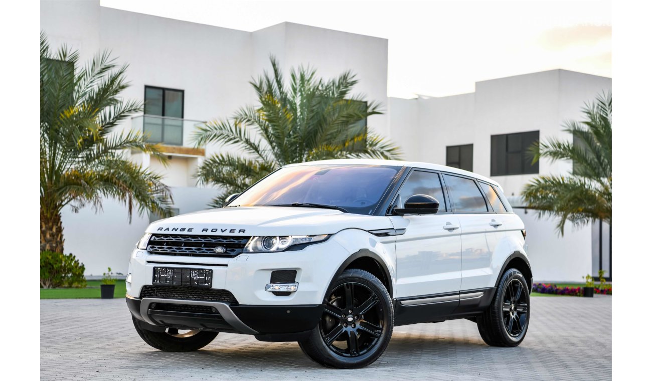 Land Rover Range Rover Evoque 2014 - Under Agency Warranty - AED 1,938 per month - 0% Downpayment