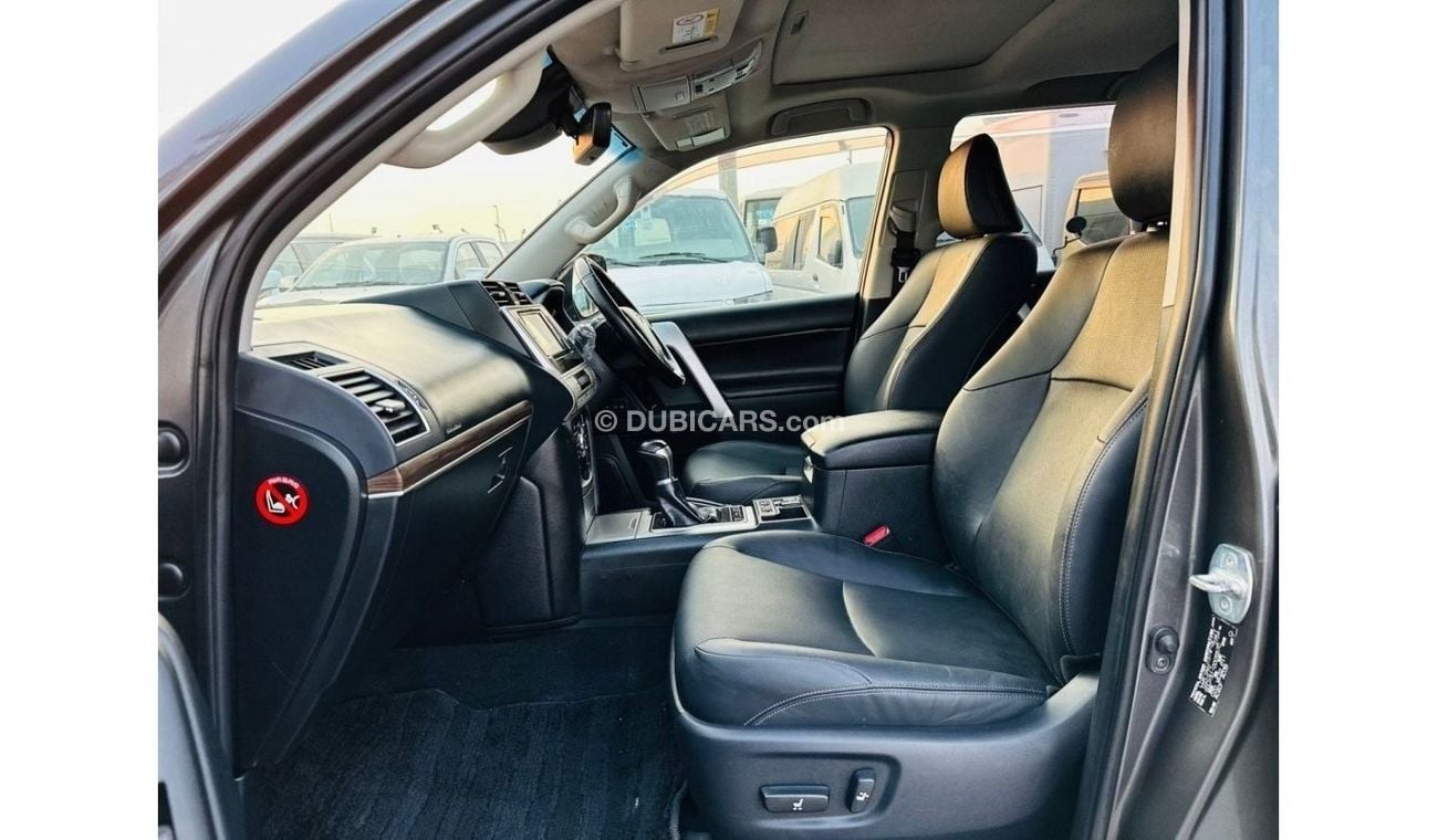 Toyota Prado TZ-G Type FULL OPTION | Premium Condition | SUNROOF | 2.8L DIESEL ENGINE | AT | BLACK LEATHER INTERI