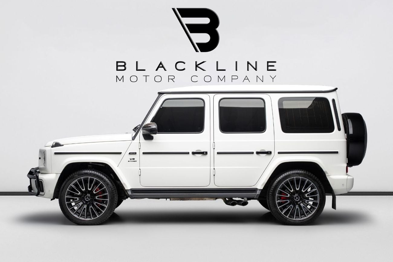 Mercedes Benz G63 AMG STD BUY NOW, PAY 2027 | THE BLACKLINE STANDARD | 2030 Mercedes Warranty + Service Contract, GCC