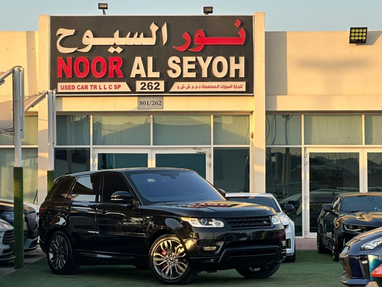 لاند روفر رينج روفر سبورت رنج روفر سبورت HST خليجي 2016 بحالة جدا ممتازة ‏‎فل اوبشن