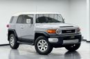 Toyota FJ Cruiser GXR 4.0L A/T 2019 Toyota FJ Cruiser GXR, 1 Year Warranty, Full Service History, GCC