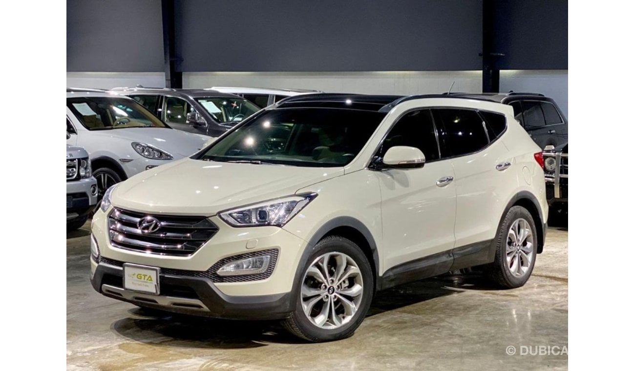 هيونداي جراند سانتا في 2015 Hyundai Gran Santa Fe, Warranty, Service History, GCC, Low Kms