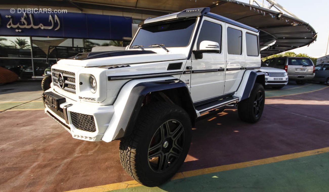 Mercedes-Benz G 500 4X4² With Brabus kit