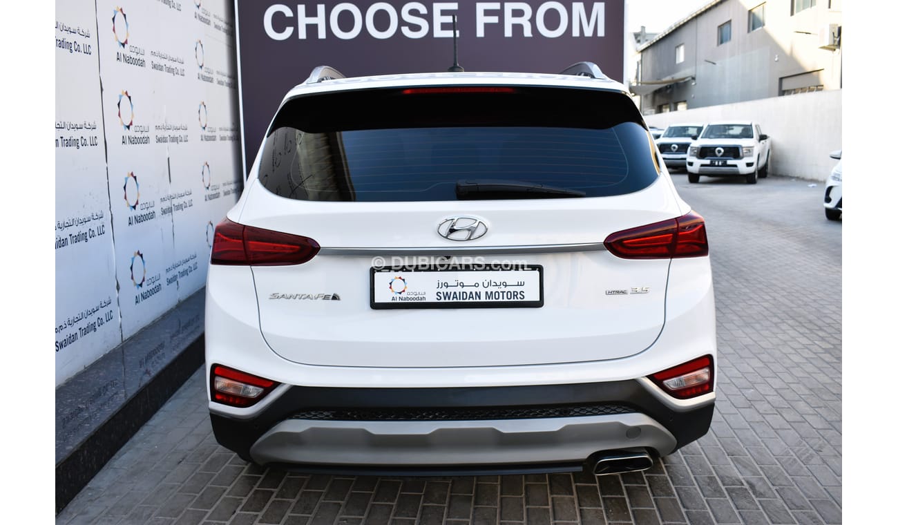 Hyundai Santa Fe AED 1679 PM | HIGH 7-STR 3.5L V6 AWD 2020 GCC DEALER WARRANTY