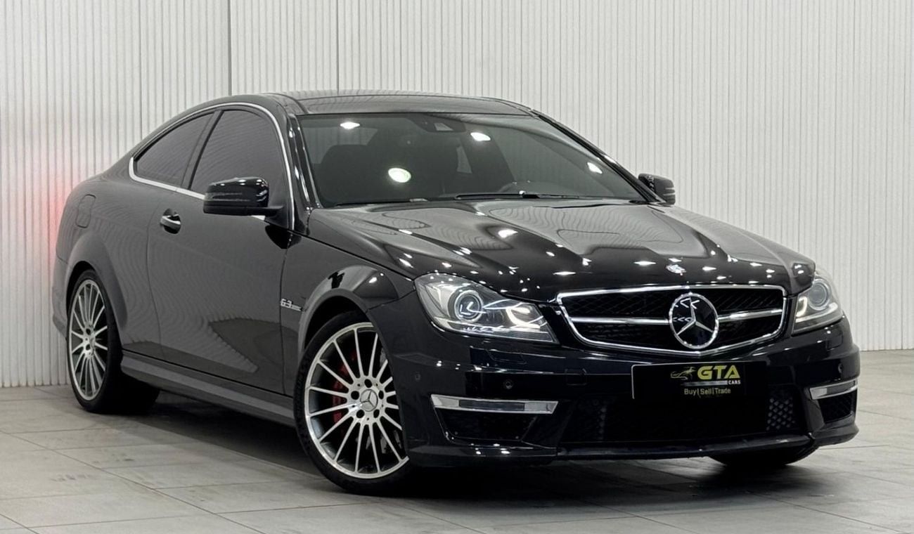 Mercedes-Benz C 63 Coupe AMG Package 2014 Mercedes Benz C63 AMG Performance Package Coup