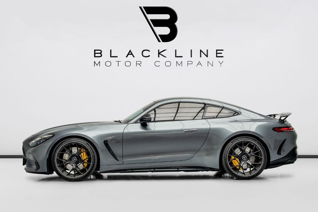 Mercedes-Benz AMG GT 63 4 Matic+ (2 Door) 2025 Mercedes AMG GT63 4-Matic, 2030 Mercedes Warranty + Service Contract, Very Lo