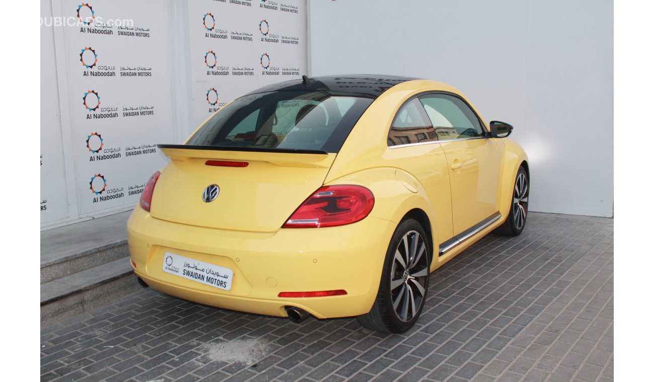 Volkswagen Beetle 2.0l turbo 2015 model