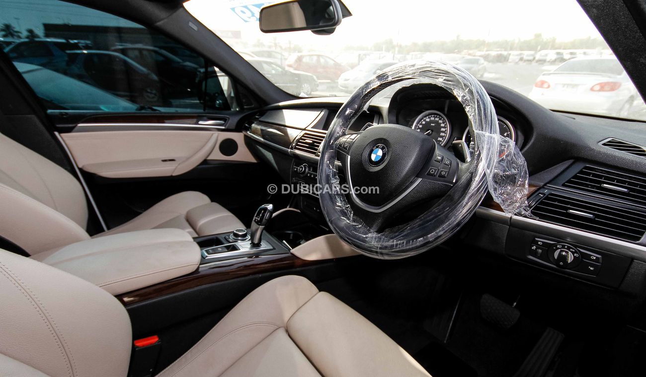 BMW X6 4.0 diesel twin turbo white with white interior right hand drive for export only