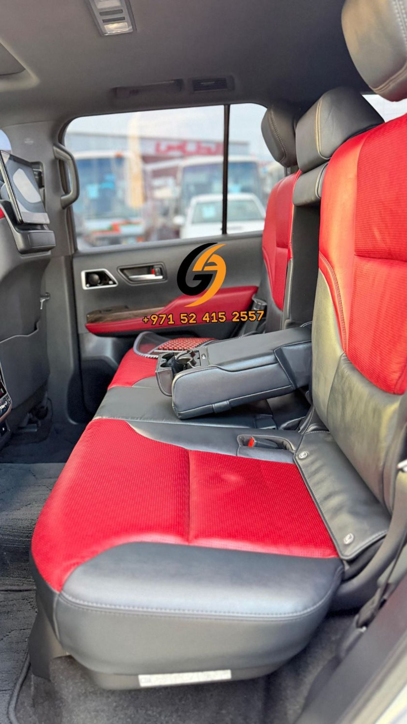 تويوتا لاند كروزر 2024 Model VXR TWIN TURBO 3,5L ENGINE FULL OPTION RED AND BLACK INTERIOR INSIDE VERY CLEAN AND PERFE