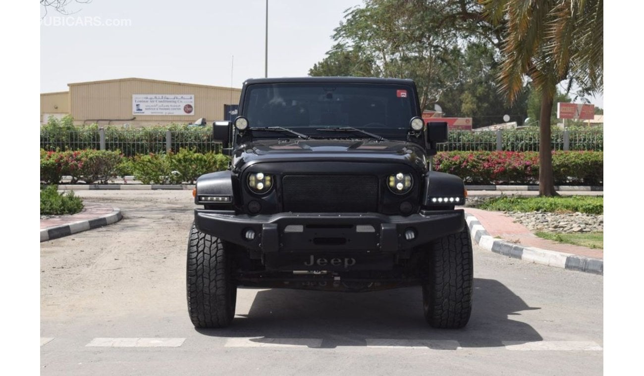 جيب رانجلر ORIGINAL PAINT - UNDER WARRANTY - SUSPENSION BOX